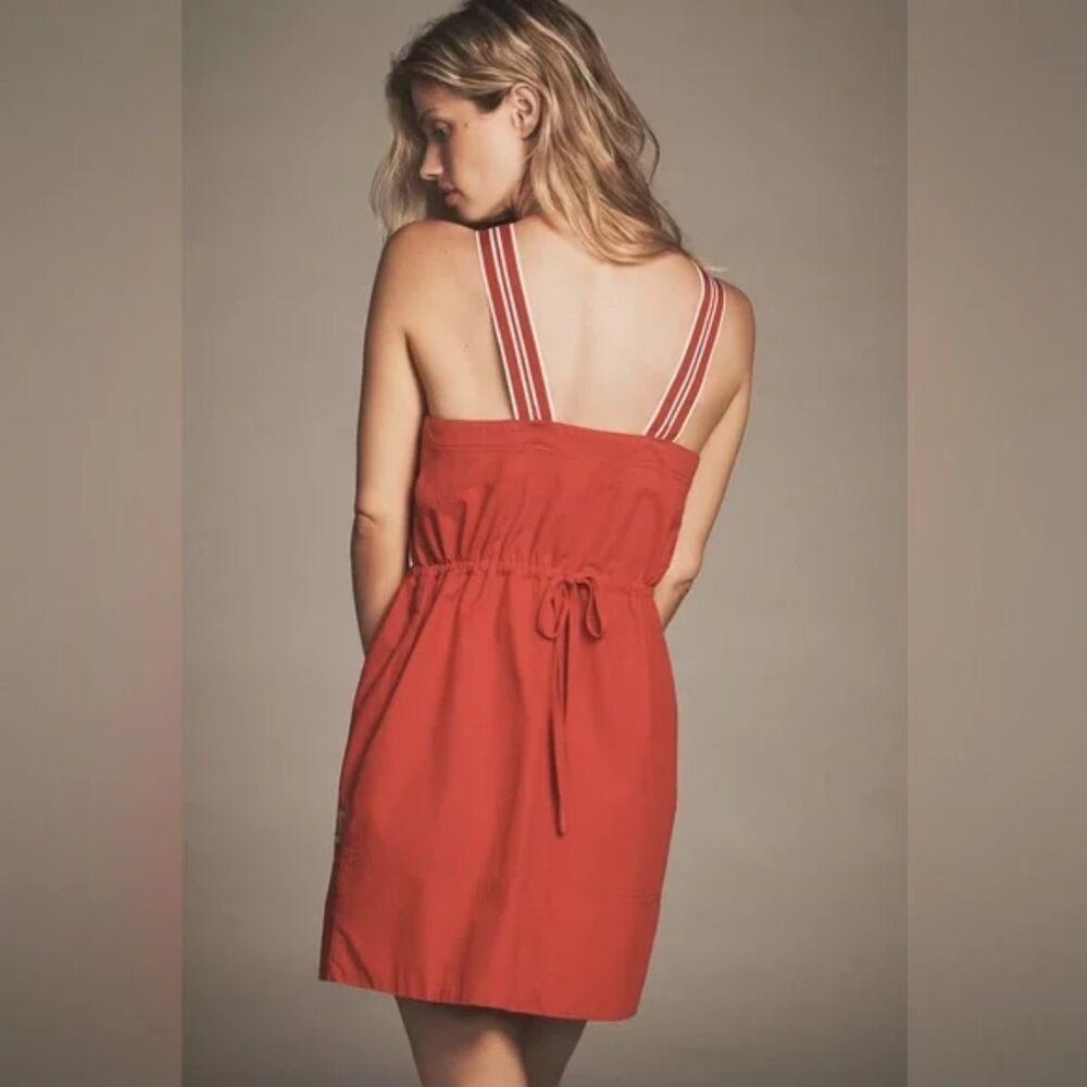 NWT Anthropologie Daily Practice Passing Shot Sleeveless Mini Dress - Picture 2 of 4